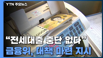 '대출절벽' 고통 호소에...금융위 "전세·집단 대출은 중단 없다" / YTN