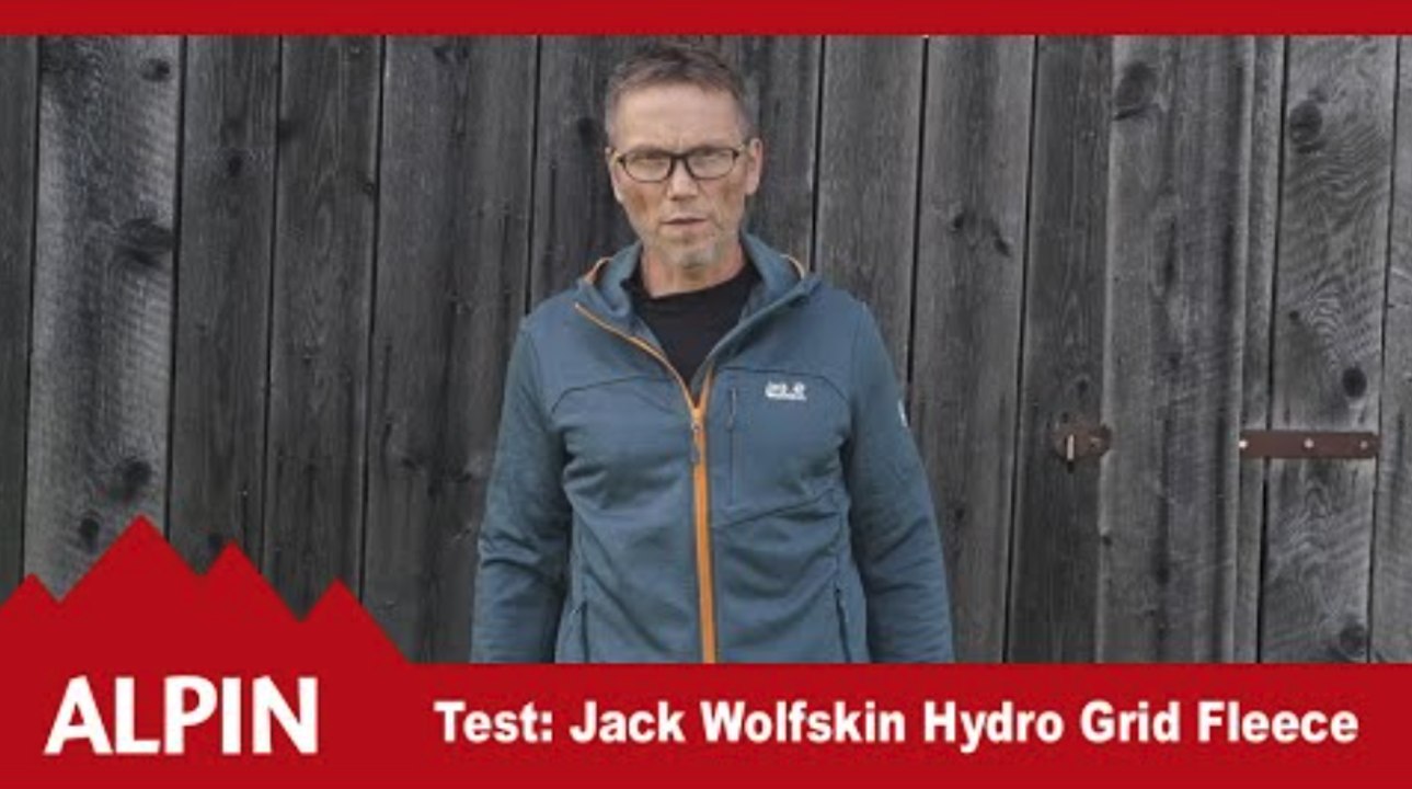 Test 2021: Jack Wolfskin Hydro Grid Fleece | ALPIN - Das Bergmagazin