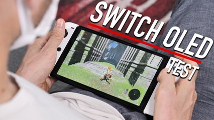 Test de la Switch Oled