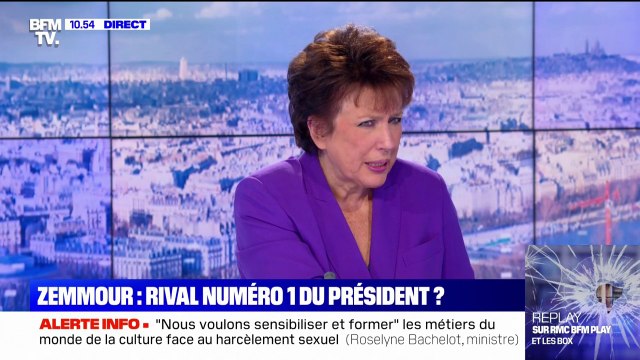 Roselyne Bachelot: Eric Zemmour représente cette droite qui existait du temps de la cagoule ou des croix-de-feu