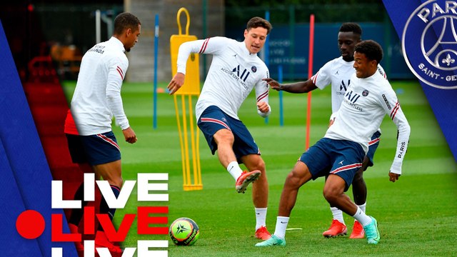 Replay : 15 minutes d'entraînement avant Paris Saint-Germain - Angers SCO
