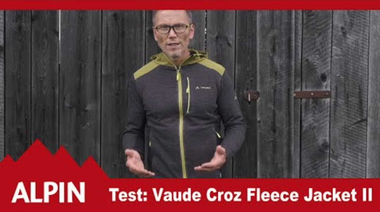 Test 2021: Vaude Croz Fleece Jacket II | ALPIN - Das Bergmagazin