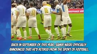 Samir Nasri Looks FAT during Charity Match