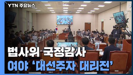 "윤석열 관련 사건 철저 수사" vs "이재명이 몸통"...법사위 공방 / YTN