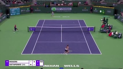 Indian Wells - Ostapenko se hisse en demies