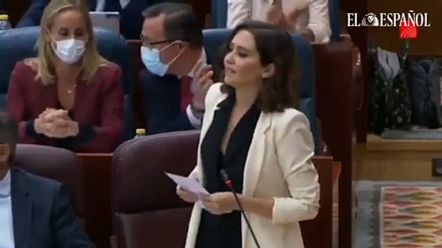 Ayuso afirma que hemos pasado del España nos roba del independentismo a robar a Madrid