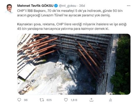 Esenler Belediye Başkanı Mehmet Tevfik Göksu'dan İBB Başkanı İmamoğlu'na tepki