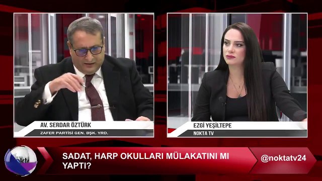Zafer Partisi Genel Başkan Yardımcısı Serdar Öztürk Nokta TV'de