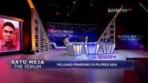 Diantara 3 Orang, Elektabilitas Prabowo Paling Tinggi (2) - SATU MEJA