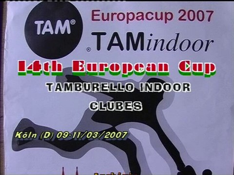 FINAL men RAGUSA (I) - PENNES MIRABEAU (F)...moving images... 14th European Cup tamburello Indoor