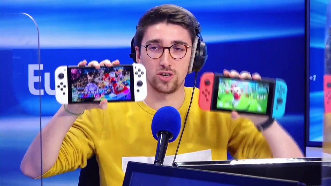 Switch OLED, la nouvelle console de Nintendo