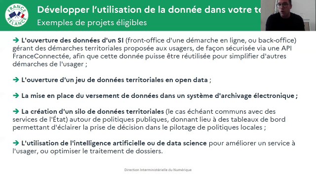 [France Relance] Appel à projets Donnée - Fonds Transformation numérique des collectivités