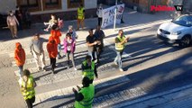 Seira, un municipio de la “España vaciada”, imita a los “chalecos amarillos” protestando en la calle para no ser confinados nuevamente