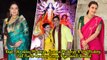 Kajol & Deb Mukerji Visit North Bombay Durga Puja Samiti Pandal