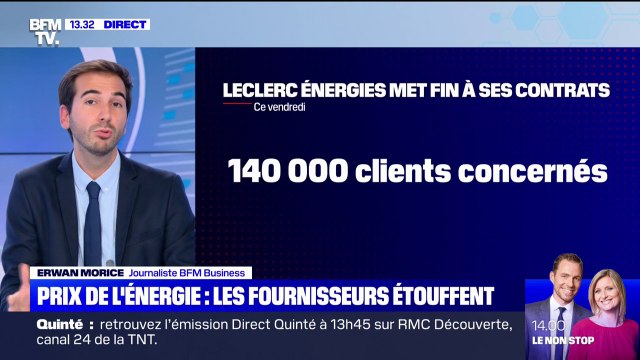 Hausse des prix de l'énergie: certains fournisseurs arrêtent leur activitéf