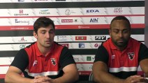 CONFERENCE DE PRESSE AVANT OYONNAX / MONTAUBAN