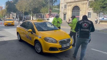 Taksicilere yönelik denetimler devam ediyor