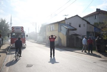 Son dakika! Müstakil evde çıkan yangın hasara neden oldu