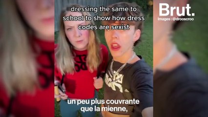 Il teste le crop top au lycée pour dénoncer le règlement