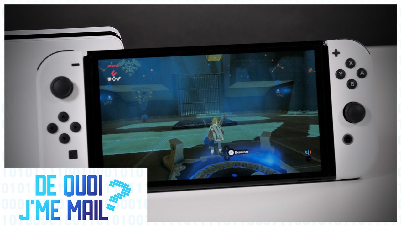 On a testé la nouvelle Nintendo Switch OLED DQJMM (1/2)
