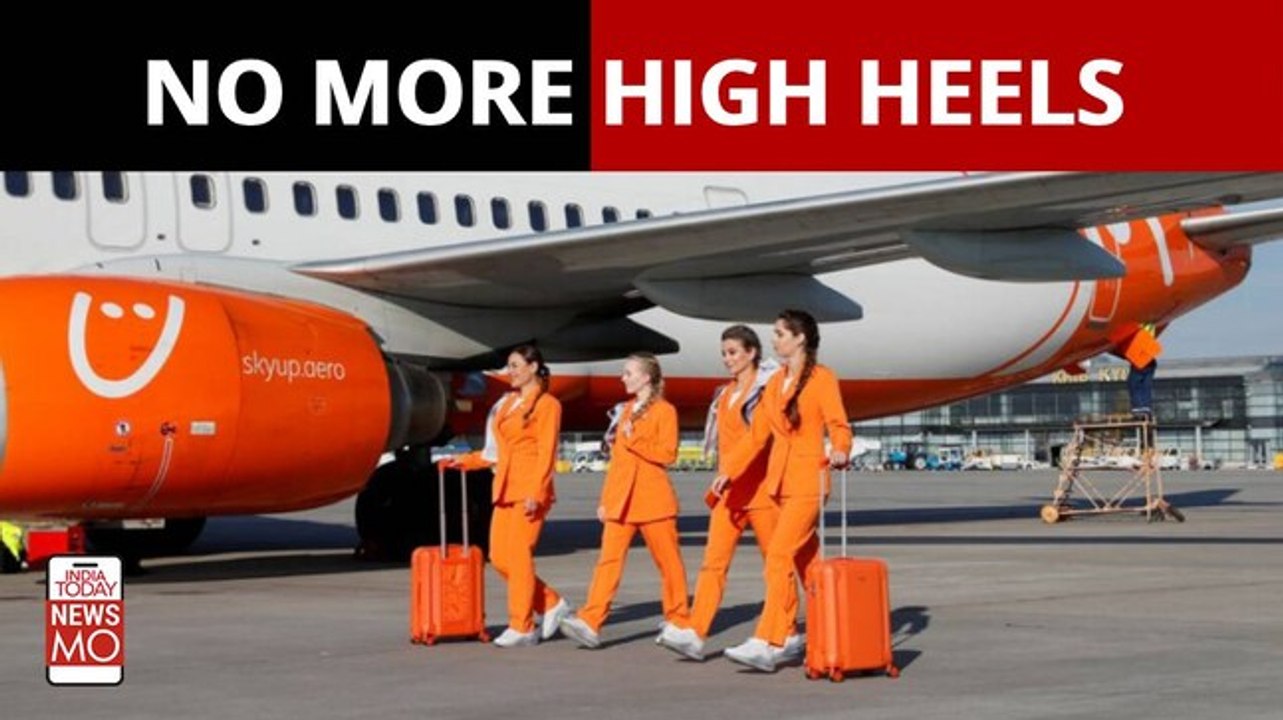 Ukrainian Airline Ditches Skirts And Heels For Loose Suits And Sneakers