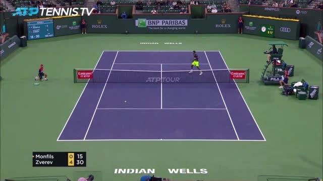 Zverev sends warning with dominant victory