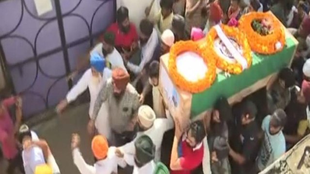 Poonch attack: Mortal remains of sepoy Saraj brought home