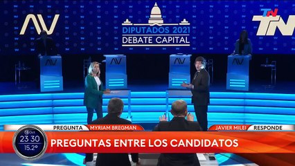 Myriam Bregman le puso los puntos en vivo a Javier Milei y lo interpeló con dureza