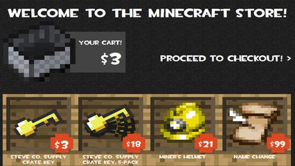 That time they added loot boxes to Minecraft...