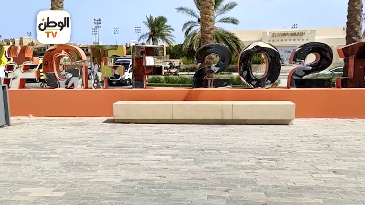 قاعة الجونة المحترقة رجعت «آخر أبهة» تشطيبات أخيرة قبل ساعات من حفل الافتتاح