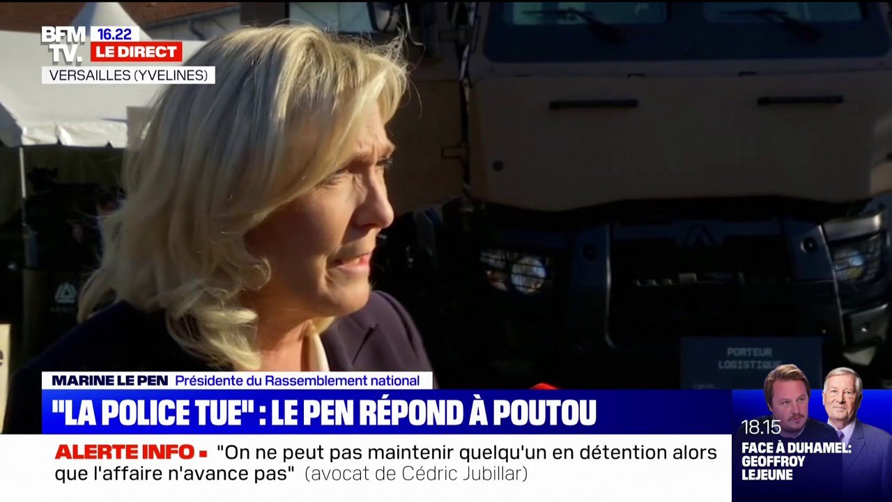 Marine Le Pen sur le carburant: "Avec moi, pour un plein de 40 litres, il y aura 8 euros de moins sur le prix à la pompe"
