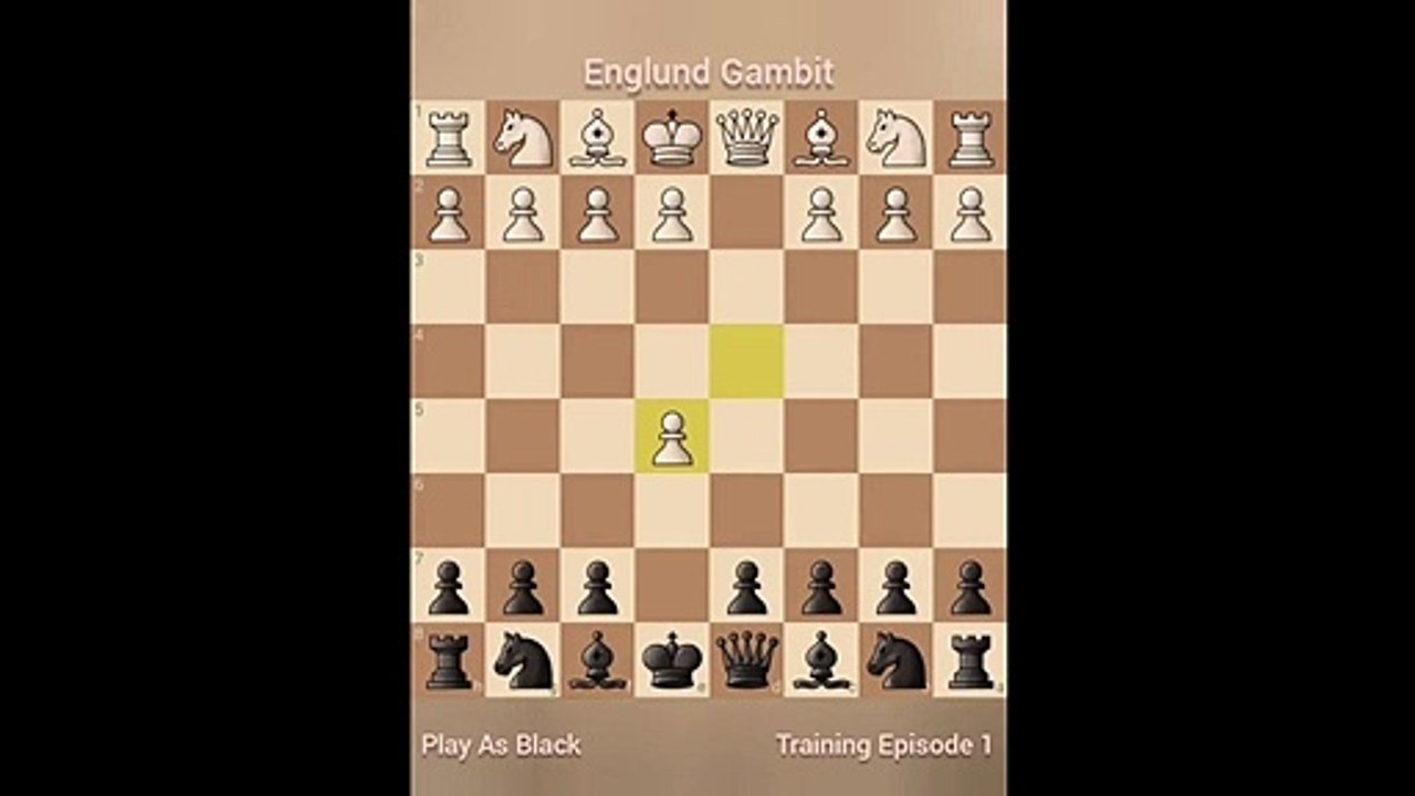 Englund Gambit Defense Game Play Chess