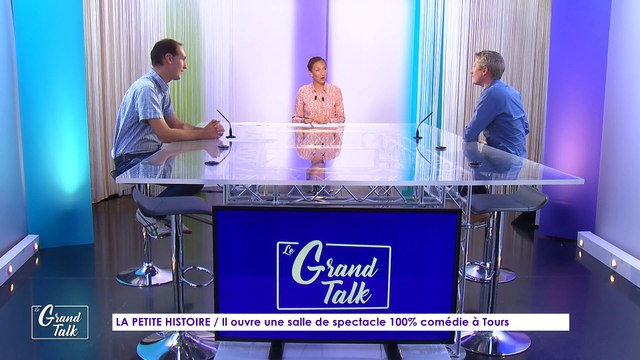 Le Grand Talk - 14/10/2021 - 1/3 - Il ouvre une salle de spectacle 100% comédie à Tours