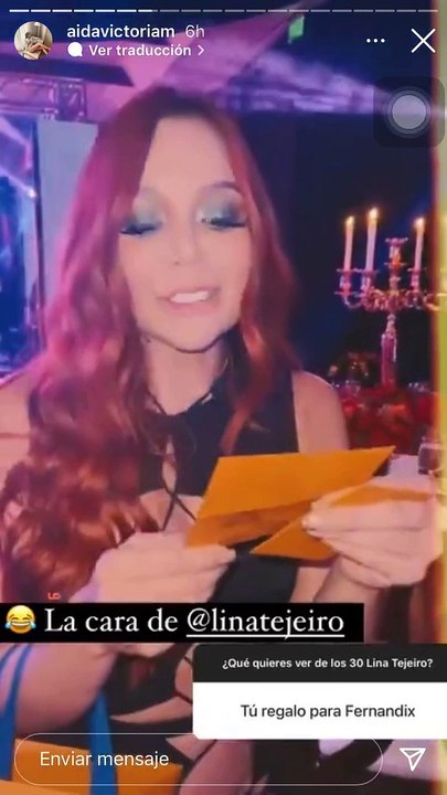 Un beso en la boca y pedir la mano a su mamá: Aída Victoria Merlano se derrite por Lina Tejeiro