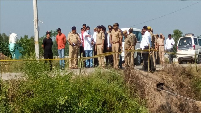 Police recreates crime scene in Lakhimpur case