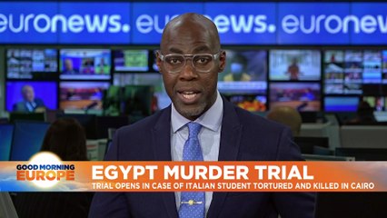 Giulio Regeni: Murder trial of four Egyptian police officers opens in Rome