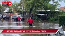 Yunanistan’ı sağanak yağış ve fırtına vurdu, ev ve iş yerleri sular altında kaldı