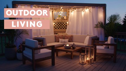 Ideas for Designing a Cozy Outdoor Living Space | Real Simple Idea Home
