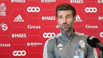 Conférence de presse de Luka Elsner, l'entraineur du Standard de Liège