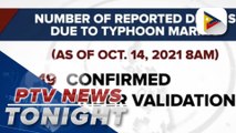 NDRRMC confirms 19 fatalities in 'Maring' aftermath