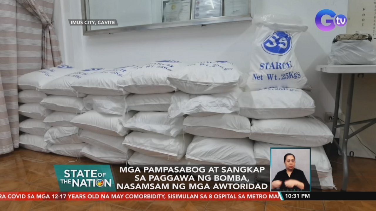 Mga pampasabog at sangkap sa paggawa ng bomba, nasamsam ng mga awtoridad | SONA