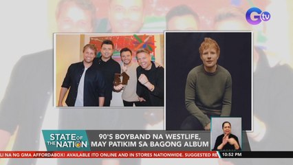 90's boyband na Westlife, may patikim sa bagong album | SONA