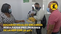 Eduardo Hidalgo encabeza resultados preliminares de la ADP con 56.42%
