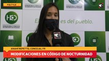 Modificaciones en Código de Nocturnidad