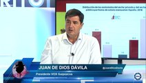 Juan De Dios: Sector privado debe reducir costos por la subida del SMI, lo único que se crea es bienestar de políticos