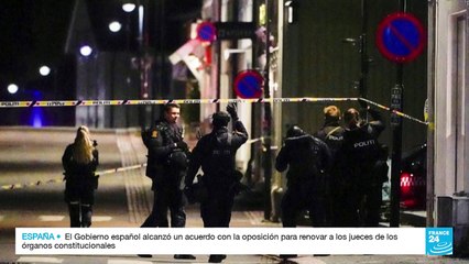 Policía noruega informó que el atacante del 13 de octubre estaba señalado por radicalización