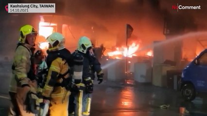 Fire kills 14 people, injures 51 in southern Taiwan
