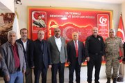 Mehmetçik Vakfından, Siirt Gazi ve Şehit Aileleri Güvenlik Korucuları Federasyonuna ziyaret