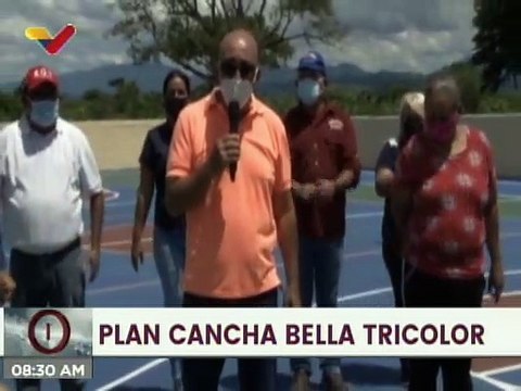 Yaracuy | Barrio Nuevo Barrio Tricolor recuperó cancha deportiva en el municipio Bruzual