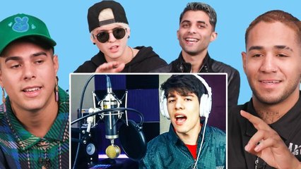 CNCO Watches Fan Covers on YouTube